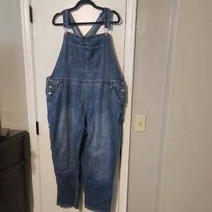 Blue Denim Overalls